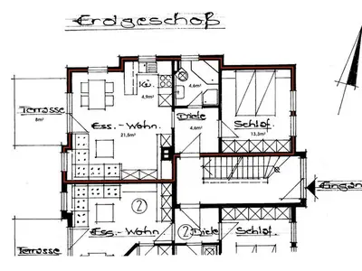 Ferienwohnung für 3 Personen (52 m²) in Oberstaufen 9/10