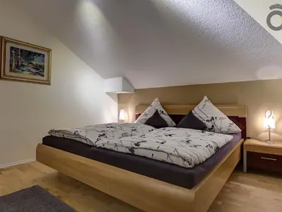 Schlafzimmer Ferienwohnung Gipfelglück
