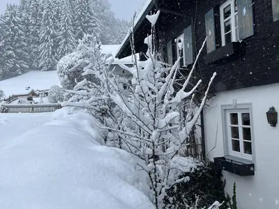 Ferienwohnung im Schnee