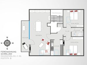 Ferienwohnung für 3 Personen (78 m²) in Oberstdorf