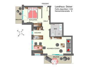 Ferienwohnung für 2 Personen in Oberstdorf