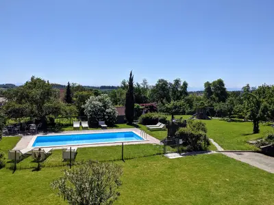 Ausblick von der Terrasse