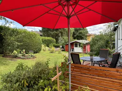 Terrasse mit Gartenbereich