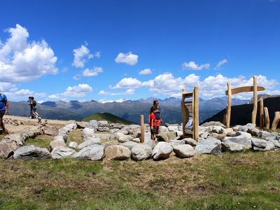 Steinlabyrinth an der Kindermeile