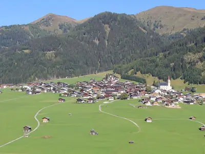 Malerisches Dorf Obertilliach