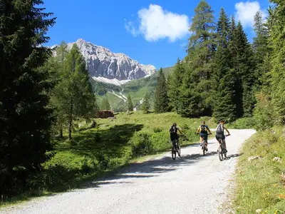 Biken in Obertilliach 01