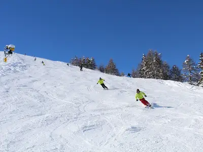 Schigebiet Golzentipp_Abfahrt Bloaslift