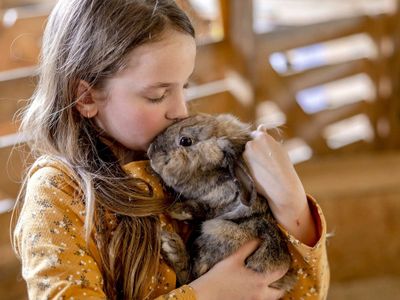 Tierliebe auf dem Hof Hardthöhe im Mittelrheintal