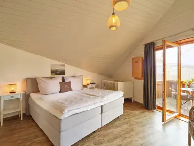 Ferienwohnung Pfalzgrafenstein: Schlafzimmer