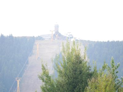 Blick zum Fichtelberg