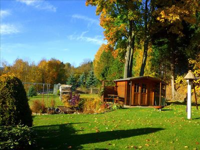 Garten im Herbst