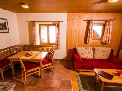 Typ A Essecke und Wohnzimmer