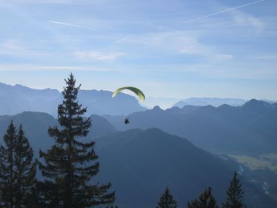 Paragleiten Fliegen in Oberwössen und Unterwössen