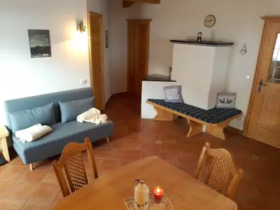 Blick in den Wohnbereich