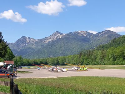 Segelflugplatz in Unterwössen