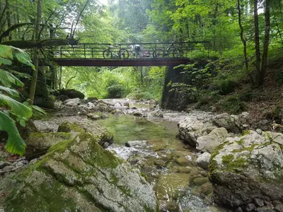 Rad- und Wanderwege in unberührter Natur