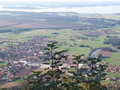 Blick auf den Chiemsee