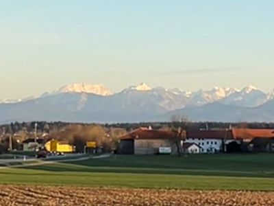 Obing mit Alpenpanorama