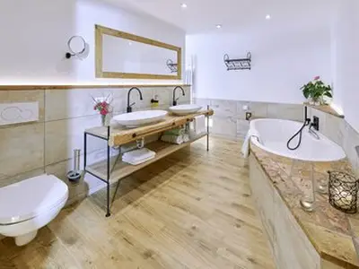 Bad in der Wohnung "schöne Aussicht"