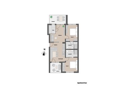 Ferienwohnung für 6 Personen (75 m²) in Oetz 2/10