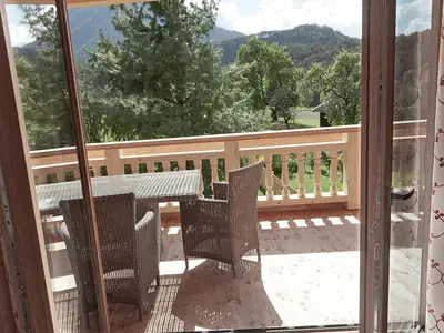 Ausblick Balkon