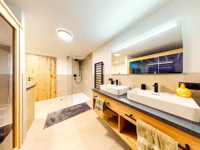 Badezimmer Infrarotkabine Apartment Weitblick