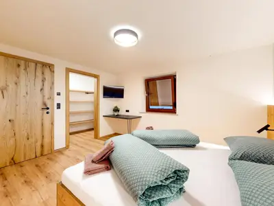 Schlafzimmer Apartment Weitblick