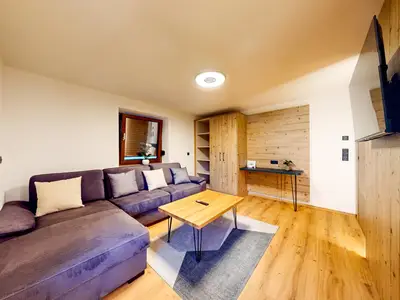 Wohnzimmer Apartment Weitblick