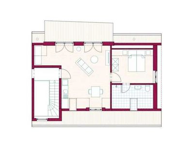 Ferienwohnung für 2 Personen (50 m²) in Oevenum 10/10