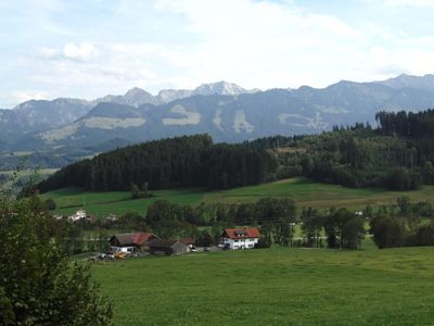 Ausblick vom Garten