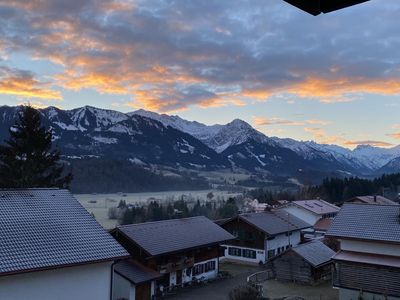 Aussicht vom Balkon