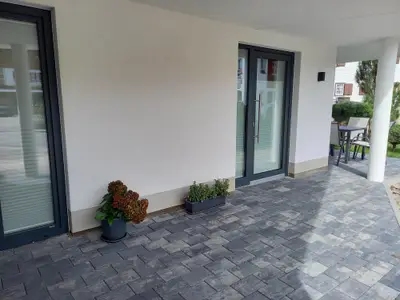 Eingang Ferienwohnung Alpenrose