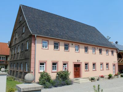 Hausansicht Ferienhaus - Landurlaub Jung