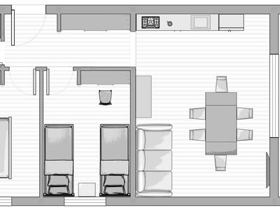 Ferienwohnung für 5 Personen (55 m²) in Okrug Gornji 8/10