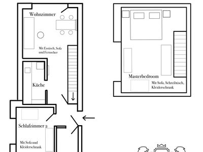 Ferienwohnung für 7 Personen (80 m²) in Oldenburg 2/10