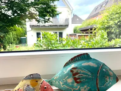 Der Ausblick vom Schlafzimmer 1