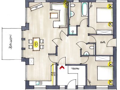 Ferienwohnung für 4 Personen (100 m²) in Oldenbüttel 10/10