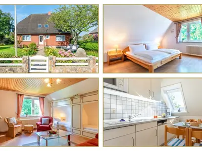 Ferienwohnung für 4 Personen (40 m²) in Oldsum 1/10