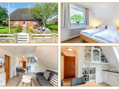 Ferienwohnung für 4 Personen (35 m²) in Oldsum 1/10