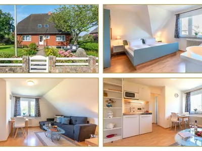 Ferienwohnung für 2 Personen (30 m²) in Oldsum 1/10