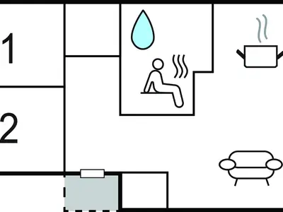 Ferienwohnung für 6 Personen (82 m²) in Olpenitz 1/10