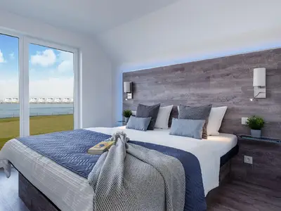 Wasserbett 1,80 x 2,20 m, Smart TV
