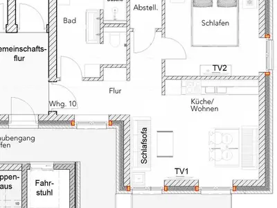 Ferienwohnung für 5 Personen (53 m²) in Kappeln 10/10