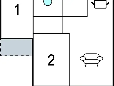 Ferienwohnung für 4 Personen (76 m²) in Olpenitz 1/10
