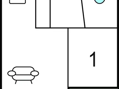 Ferienwohnung für 4 Personen (55 m²) in Olpenitz 1/10