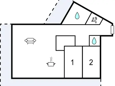 Ferienwohnung für 6 Personen (90 m²) in Olpenitz 1/10