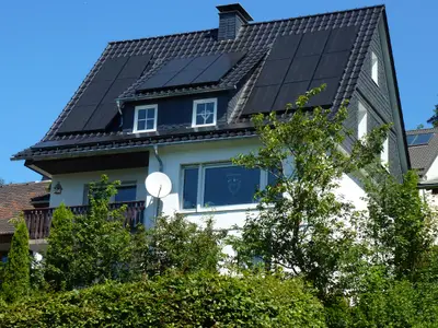 Ferienhaus Gartenseite