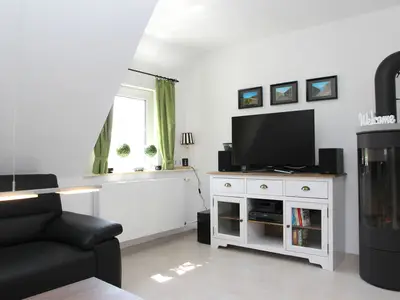 Wohnraum mit Kaminofen