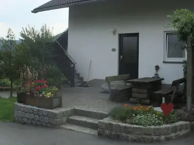 Terrasse Beispiel FeWo F