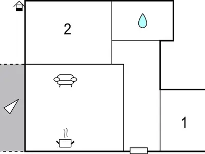 Ferienwohnung für 5 Personen (71 m²) in Omišalj 1/10